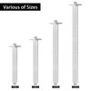 NearMoon Ceiling Mounted Shower Arm with Flange, Universal Connection 1/2