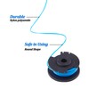 CwhaleCblu AC14RL3A String Trimmer Replacement Spool Line 0.065” for Ryobi