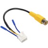 zenoruslky 10 Pin Backup Camera Cable Android Radio RCA Cable
