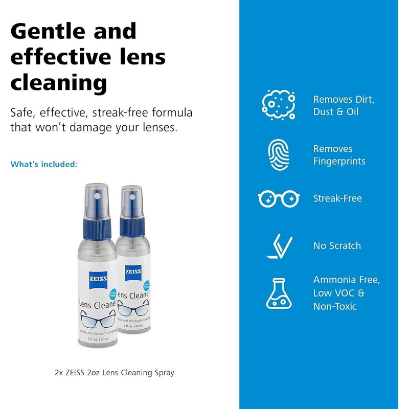 ZEISS Lens Cleaning Spray 2oz - Pack of 2