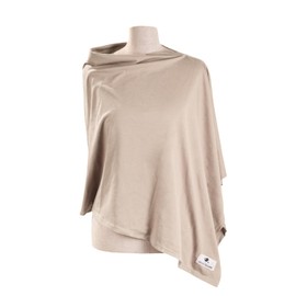 Julius Zöllner Nursing Cover Made of 100% Jersey Cotton, 40/17 cm, Oeko-Tex Standard 100, Made in Germany, Plain Sand