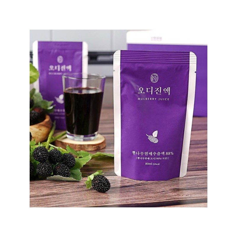 (NS홈쇼핑)경남산청 오디진액 90포33860356 (NS Home Shopping) Gyeongnam Sancheong Mulberry Extract