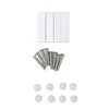 Pet Flap Door 4 Way Locking Noiseless Weather Resistant Cat