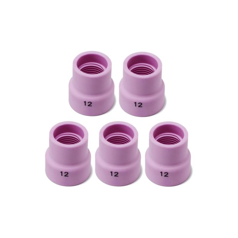 RIVERWELD TIG Alumina Nozzles Ceramic Cups Champagne R type 53NACN