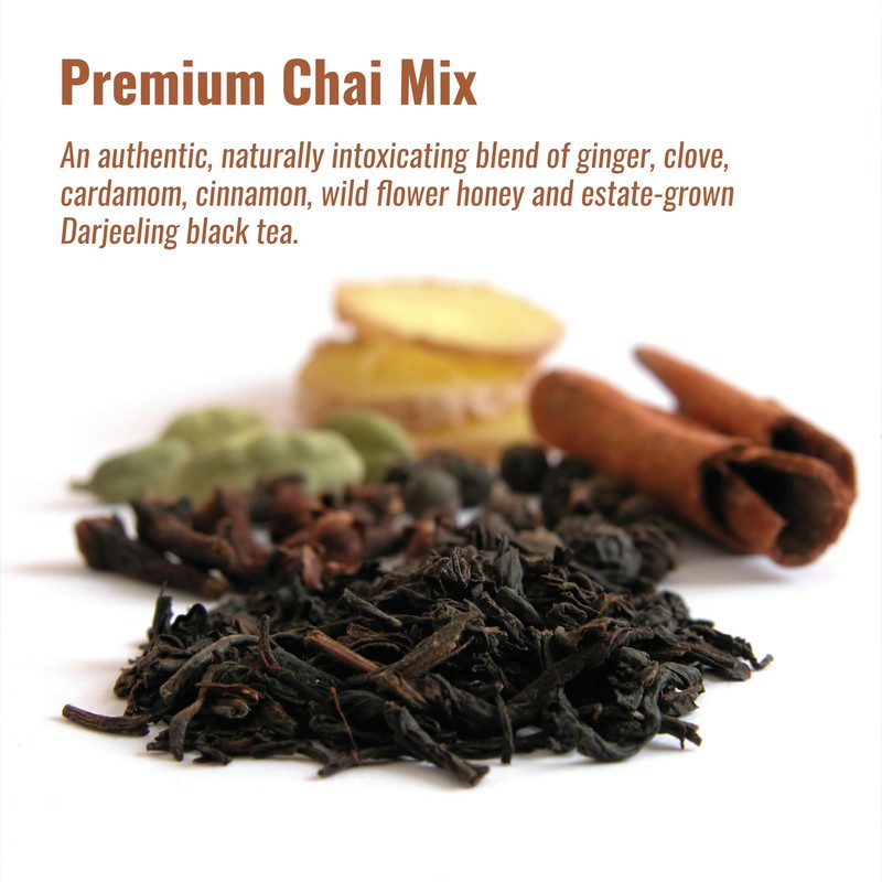 MOCAFE Spiced Chai Tea Latte Powder Mix, 3 Pound Bulk