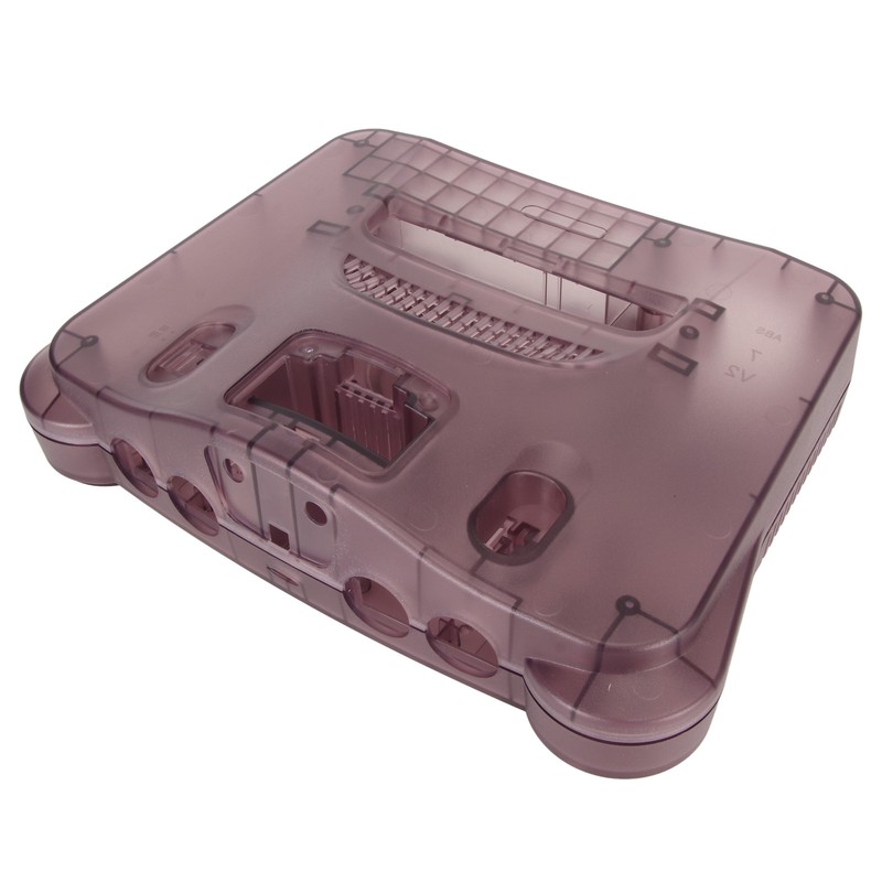 for N64 Translucent Case Replacement Retro Video Game Console Protective