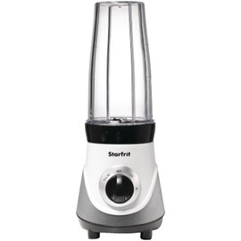 Starfrit 024300-004-0000 Electric Personal Blender, 3-Speed, White/Black