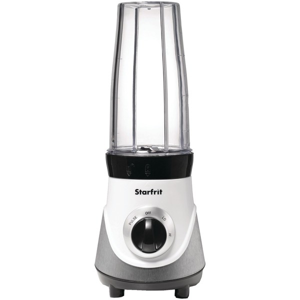 Starfrit 024300-004-0000 Electric Personal Blender, 3-Speed, White/Black