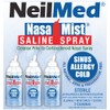 NeilMed NasaMist Isotonic Saline Spray. Soothe, Moisturize and Cleanse Using