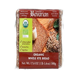 BAVARIAN BREAD Organic Whole Rye Bread, 17.6 OZ