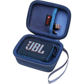 XANAD Hard Case Compatible with JBL GO 4 Portable Bluetooth Speaker-Carrying Travel Bag Blue