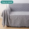 Rose Home Fashion Geometrical Throw Sofa Cover Blanket, Washable Couch