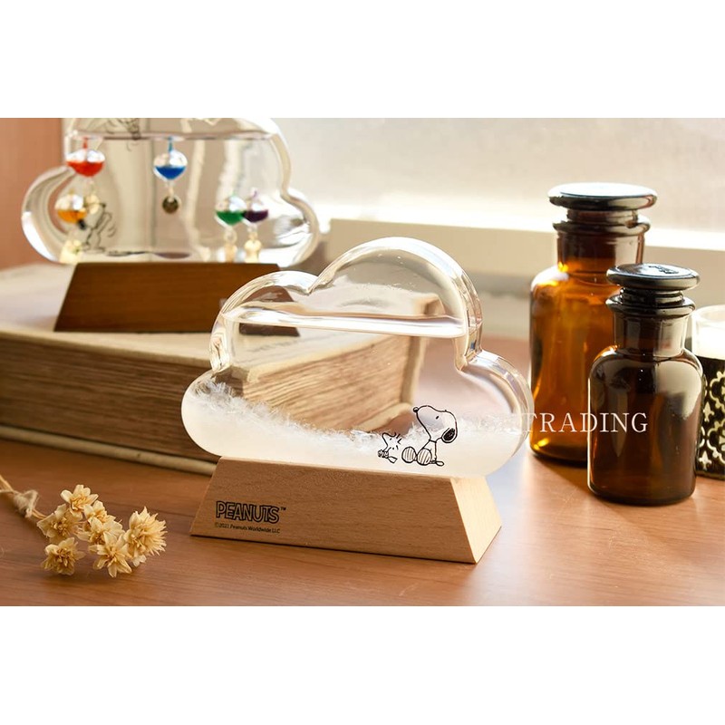 Peanuts Storm Glass, Weather Forecast, Crystal, Interior, Stylish, Changes Expressions