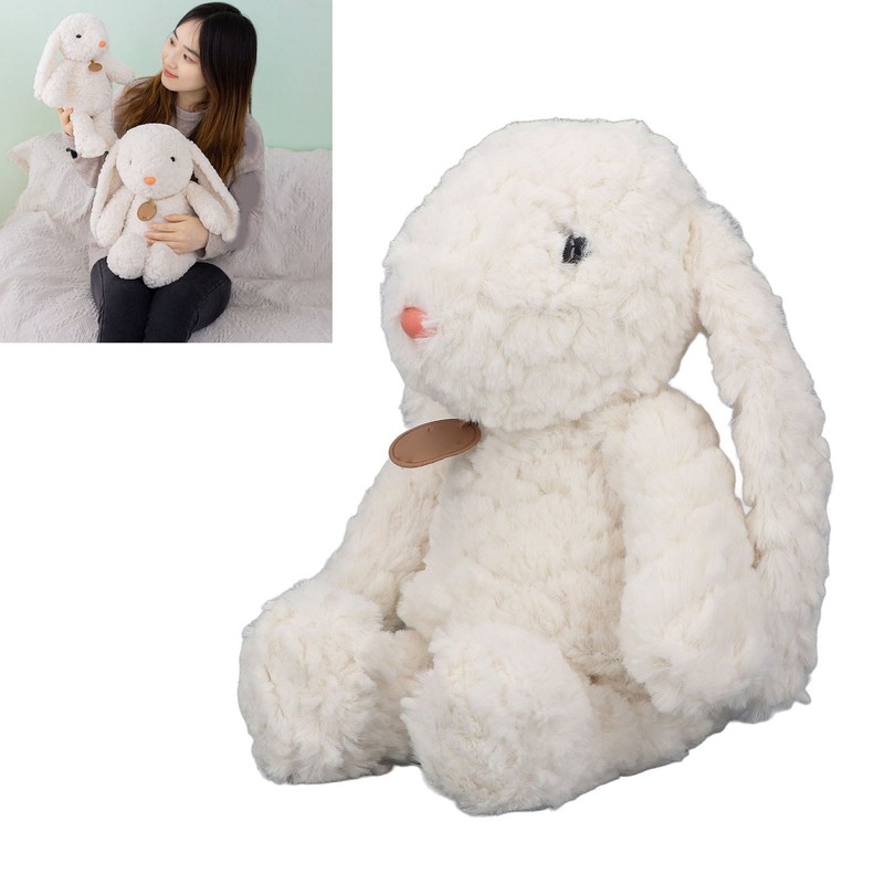 Rabbit Plush Toys Cute Soft Stuffed Stress Relief Plush Animal