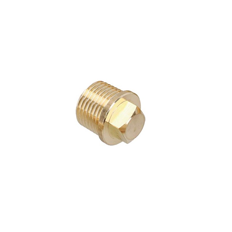 AB Tools Universal Brass Boat Drain Plug Speedboat Rib Garboard