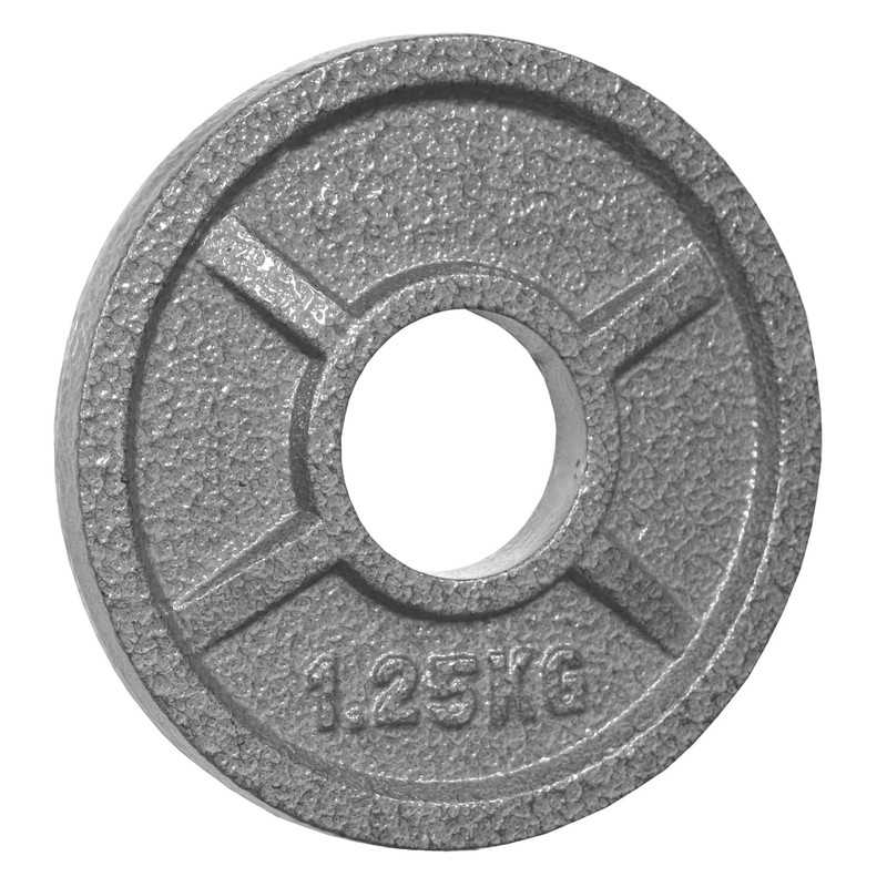 POWER EXTREME Cast Iron Weight Plates with 2 Grip Holes,