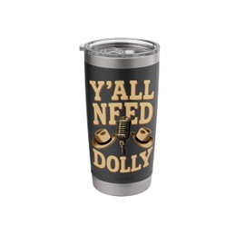 Dolly Merch Yall Need Vintage Women First Name Dolly Stainless Steel Insulated Tumbler