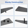 JDMON 2PCS Exterior Rear Left Right Door Panel Trim Molding