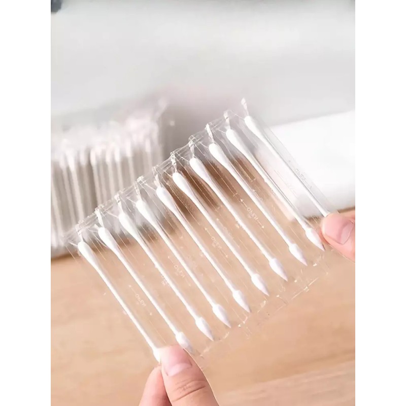 청소용 얇은면봉 일회용 미세 가는 뾰족면봉 뾰족한 [800개입] Thin Cotton