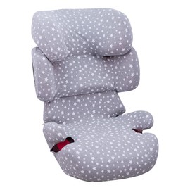 Car seat Cover for Children Cybex Solution X2 FIX JANABEBE (White Star)