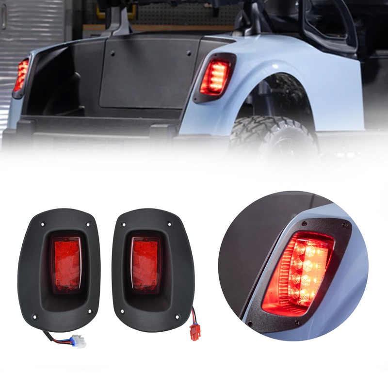 Shu-Ran Golf Cart LED Head Tail Light Kits for EZGO