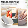 DOERDO Washboard Basin Laundry Wash Basin Hand Washboard for Laundry