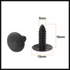 Hihaha 30pcs 5mm Hole Pickup Trim Boot Plastic Rivet Ratainer