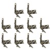 uxcell 10Pcs Box Quadrant Hinge, 30x32mm Box Hinge Cases with