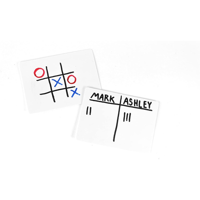 Apostrophe Games Dry Erase Blank Playing Cards w/Box, Poker Size