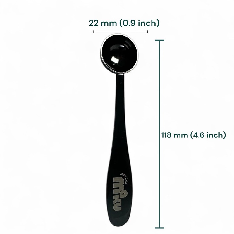MATCHA MAKU Stainless Steel 1 g Measuring Spoon for Matcha,