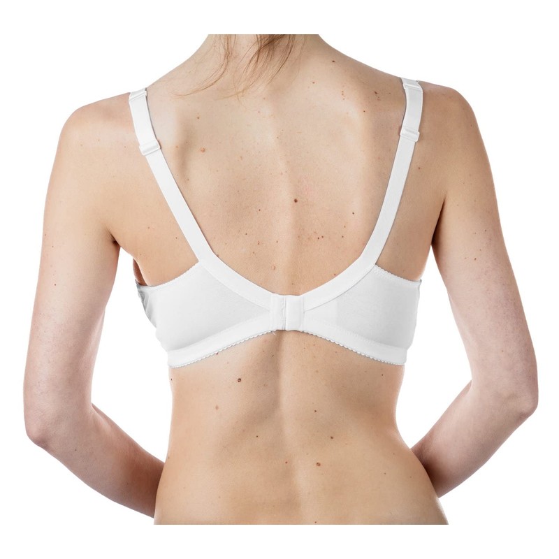 Chicco Cotton Nursing Bra Size 5C, White, 5C