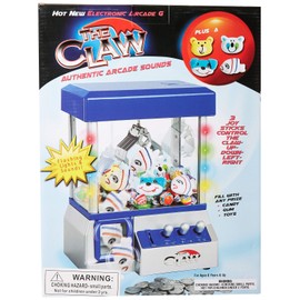 Define Essentials Claw Machine - Arcade Mini Toy Grabber Machine for Kids - Candy Machine- Retr...