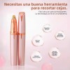 Depiladora Facial Mujer Flawless Con Luz Led Sin Dolor Rosa