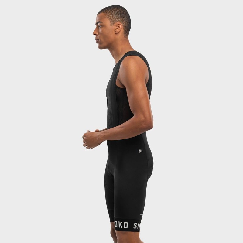 SIROKO - BX Squadra Cycling Bib Shorts, black