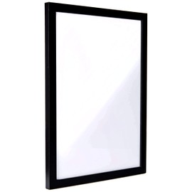 Black Picture Frame 8x10, Photo Frame for Wall Hanging Made Of Solid Wood That Fits 8 x 10 Wall Pictures To Display Photos, Prints - Frame With Acrylic Sheet/Plexiglass