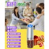 Rongyuxuan Gravity Salt and Pepper Mill Set,Electric Automatic Pepper Grinder