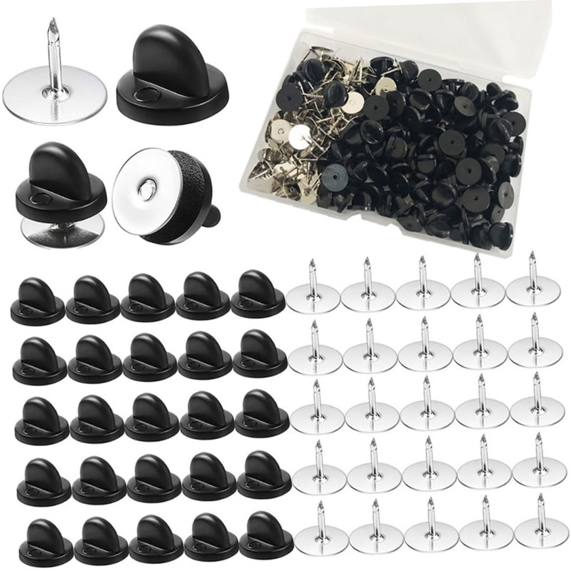 Operitacx 3 Boxes Butterfly Hat Buckle Multi-use Pin Back Brooch