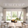 Hiiglxii 6-Light LED Track Lighting Kit with 6.6FT H Track