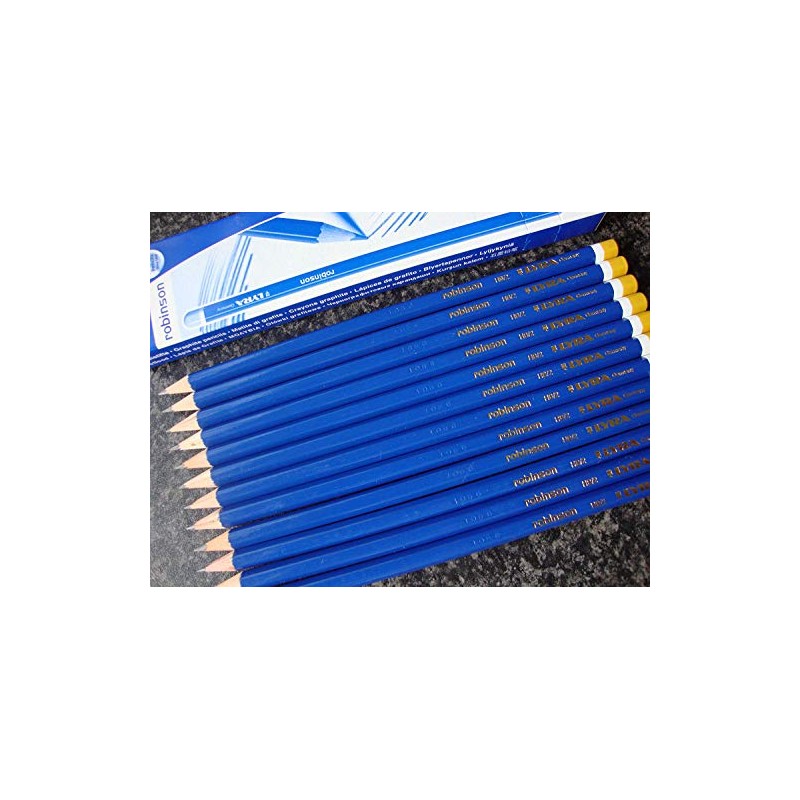 LYRA ARTIST SKETCHING DRAWING PENCILS BOXED 6B Box of 12"