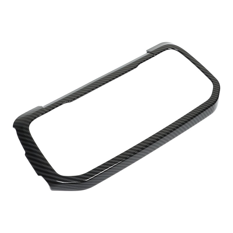Dashboard Panel Decorative Trim Carbon Fiber Look Easy Clean Replacement