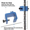 SPEPY Motorbike Chain Alignment Tool Aluminium Alloy Chain Adjusting Tool