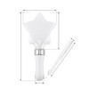 2Pack 15-Color LED Cheering Sticks, Star Shape Glow Wands for