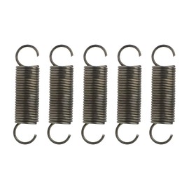 eMagTech 5X Extension Compressed Spring Dual Hook Spring Diameter 1.0mm OD 10mm Length 40mm for Furniture Screen Doors Repair Projects