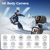 4K Vlogging Camera with WiFi, 180° Rotating Lens, 6-Axis Stabilization,