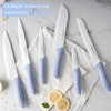 Astercook Kitchen Knife Set with Block and Sharpener 15 Piece