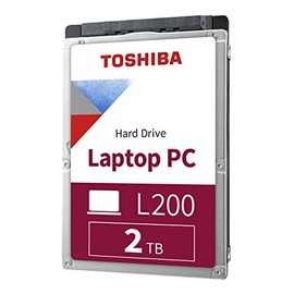 Toshiba HDWL120XZSTA L200 2TB Laptop PC Internal Hard Drive 5400 RPM SATA 6Gb/s 128 MB Cache 2.5" 9.5mm Height - 2000 Internal Bare/OEM Drive