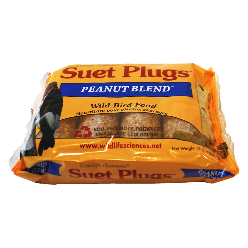 Wildlife Sciences Suet Plugs 48 Pack, Case of 12 Individually
