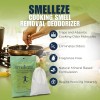 SMELLEZE Reusable Cooking Odor Eliminator Deodorizer: Rid Smell Out 150