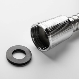 sourcing map Pack of 50 Rubber Washers Flat Washers Black 9 mm AD 4 mm ID 12 mm Thick Spacer Sleeves Sealing Rings Washers for Tap Pipe Water Hose