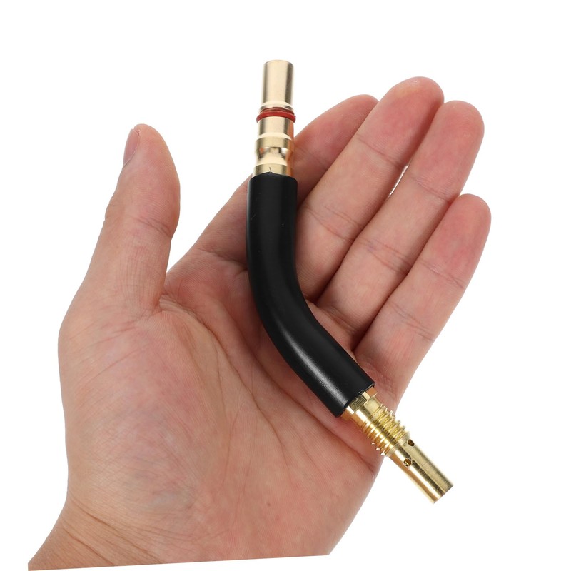 NOLITOY Safe Welding Tube Accessory Curved Pipe for Gas Shielded